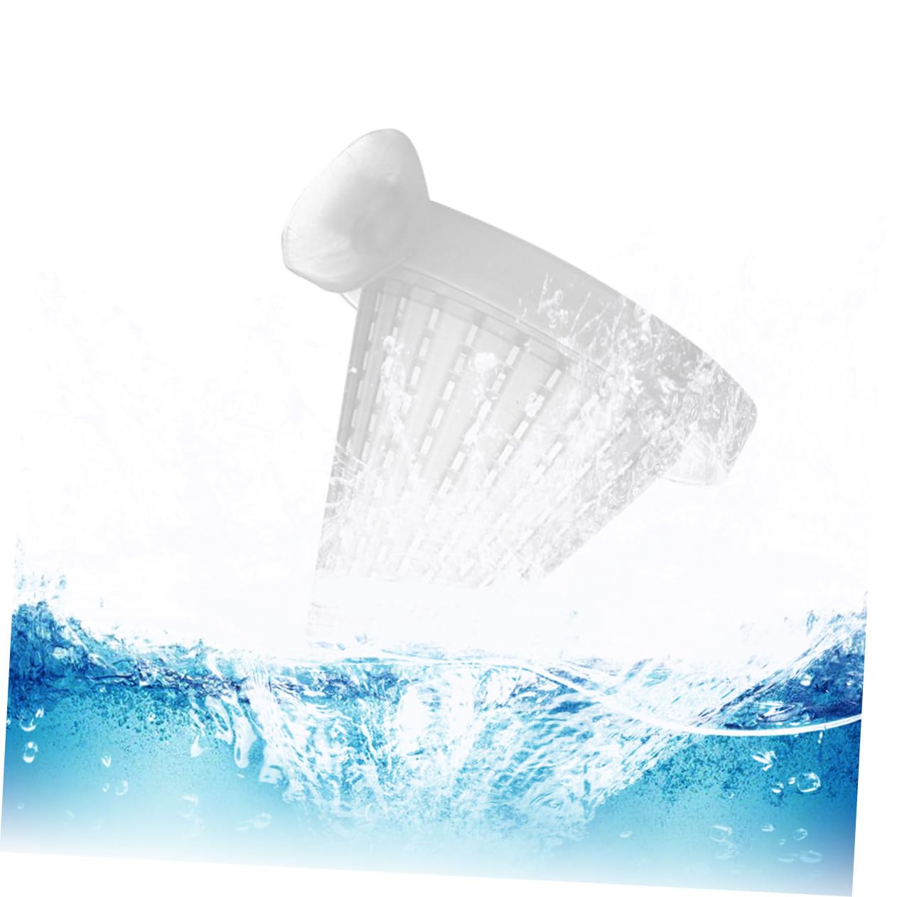 GANAZONO 3pcs Cone Worm Feeder Reptile Food Water Dish Fish Cone Feeder Small Fish Tank Pond Fish Food Holder Live Worms for Fish Tank Water Betta Tank Aquarium Transparent