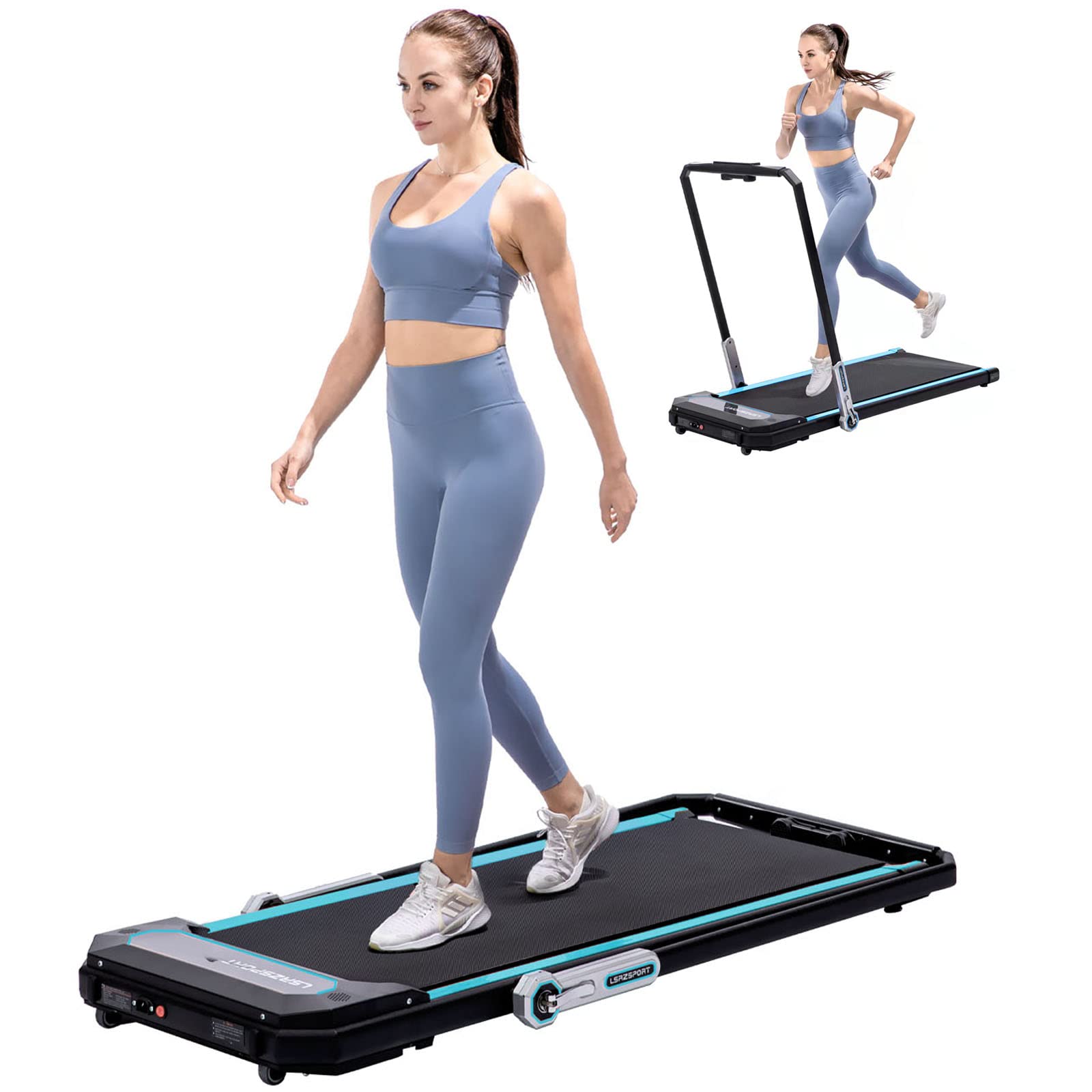 Portable Under Desk Treadmill Walking Pad With Remote Control - Main Image