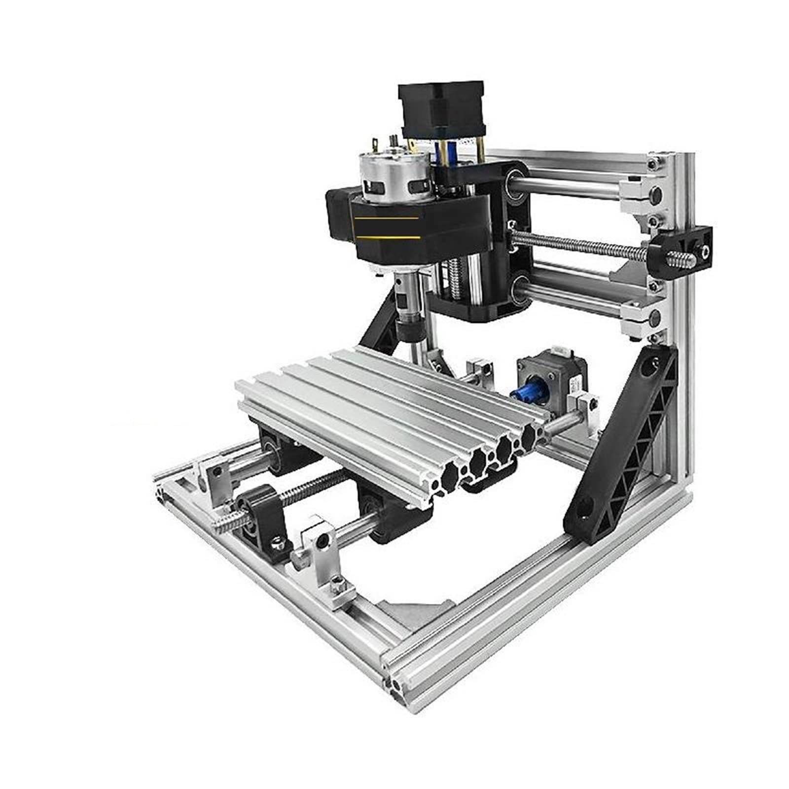 Fresadora de Madera Rebajadora Eléctrica, Kit de grabador de enrutador CNC 1610 de 3 ejes, máquina cortadora de grabado de Control GRBL for bricolaje, PCB for carpintería, maderas de PVC para la Decor