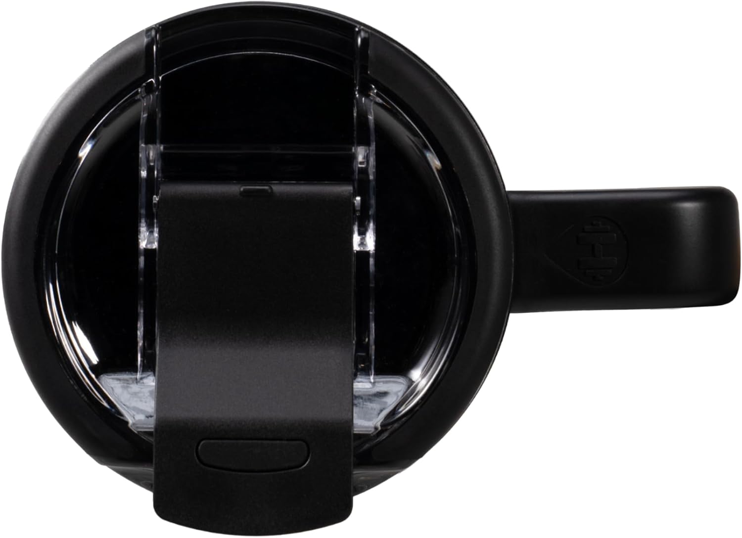 HydroJug Coffee Traveler 20 oz - Leak-Resistant, Ceramic-Lined Insulated Travel Coffee Mug for Hot or Cold Drinks with Flip Lid & Handle, Dishwasher Safe Coffee Tumbler, Black - Image 2