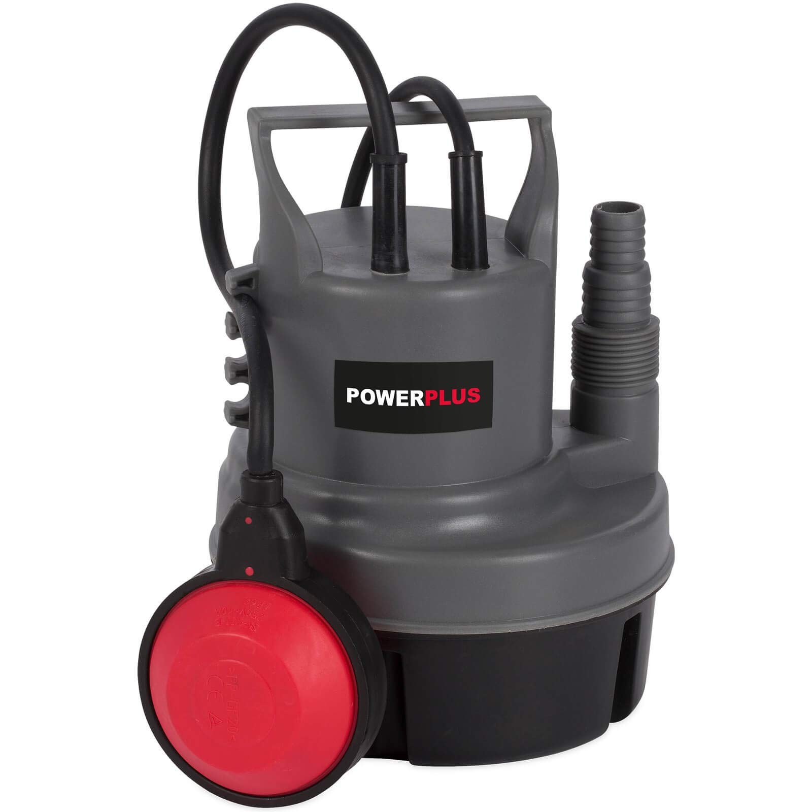 Powerplus® Bomba sumergible de 200 W (altura de extracción 5 m, capacidad de extracción 3500 l/h) con cable de conexión de 10 m de bomba de agua dulce