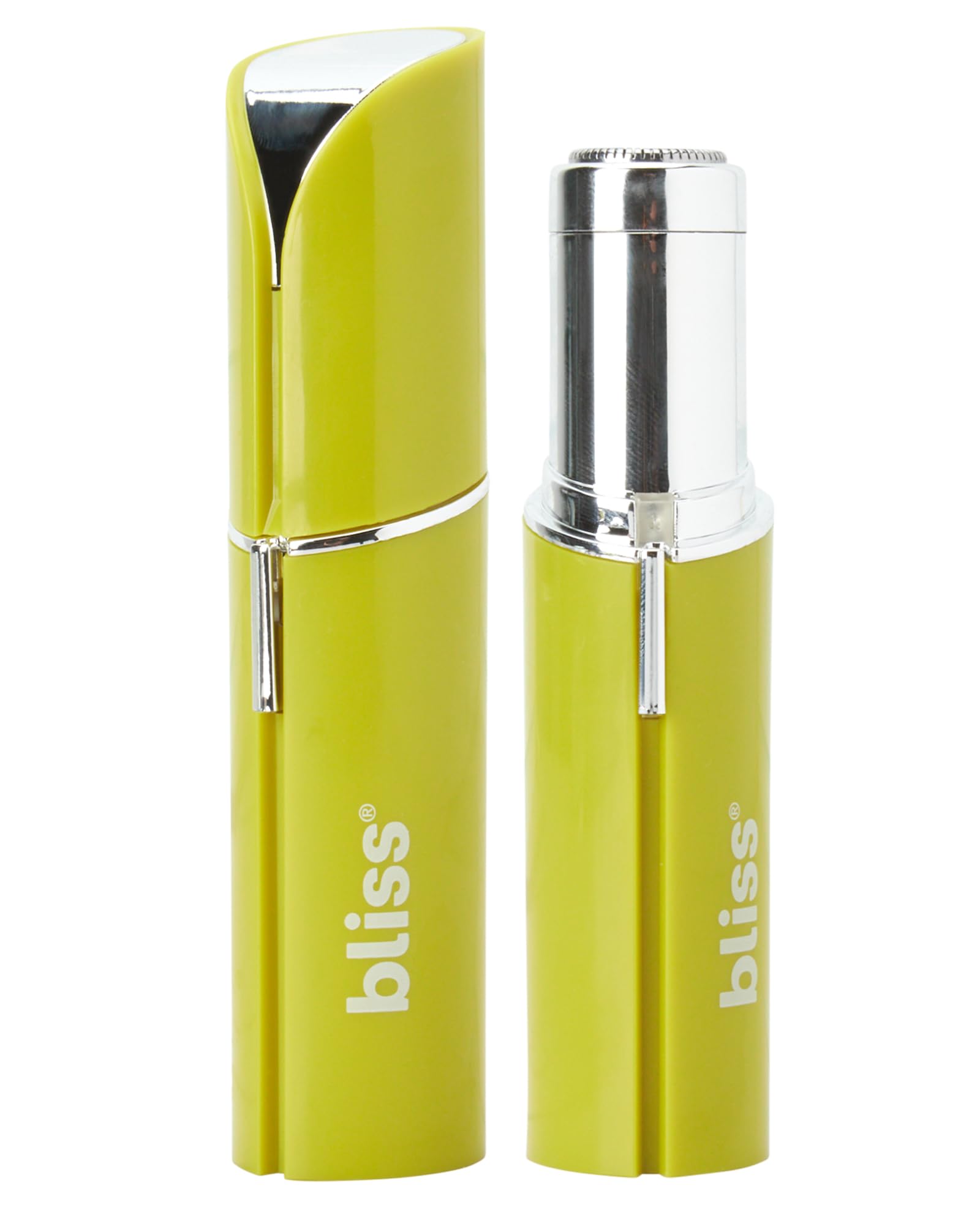 Bliss Women's Facial Hair Remover - Portable Hair Removal Device - Precision Facial Hair Removal Device for Women, Lime