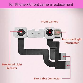 Amazon.com: MrR.OMW for iPhone XR Front Camera Replacement