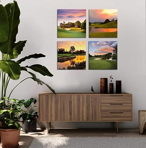 Miniatura 2 de Imágenes artísticas para pared de campo de golf, póster en lienzo impreso de golf de Estados Unidos, decoración de pared para sala de estar,