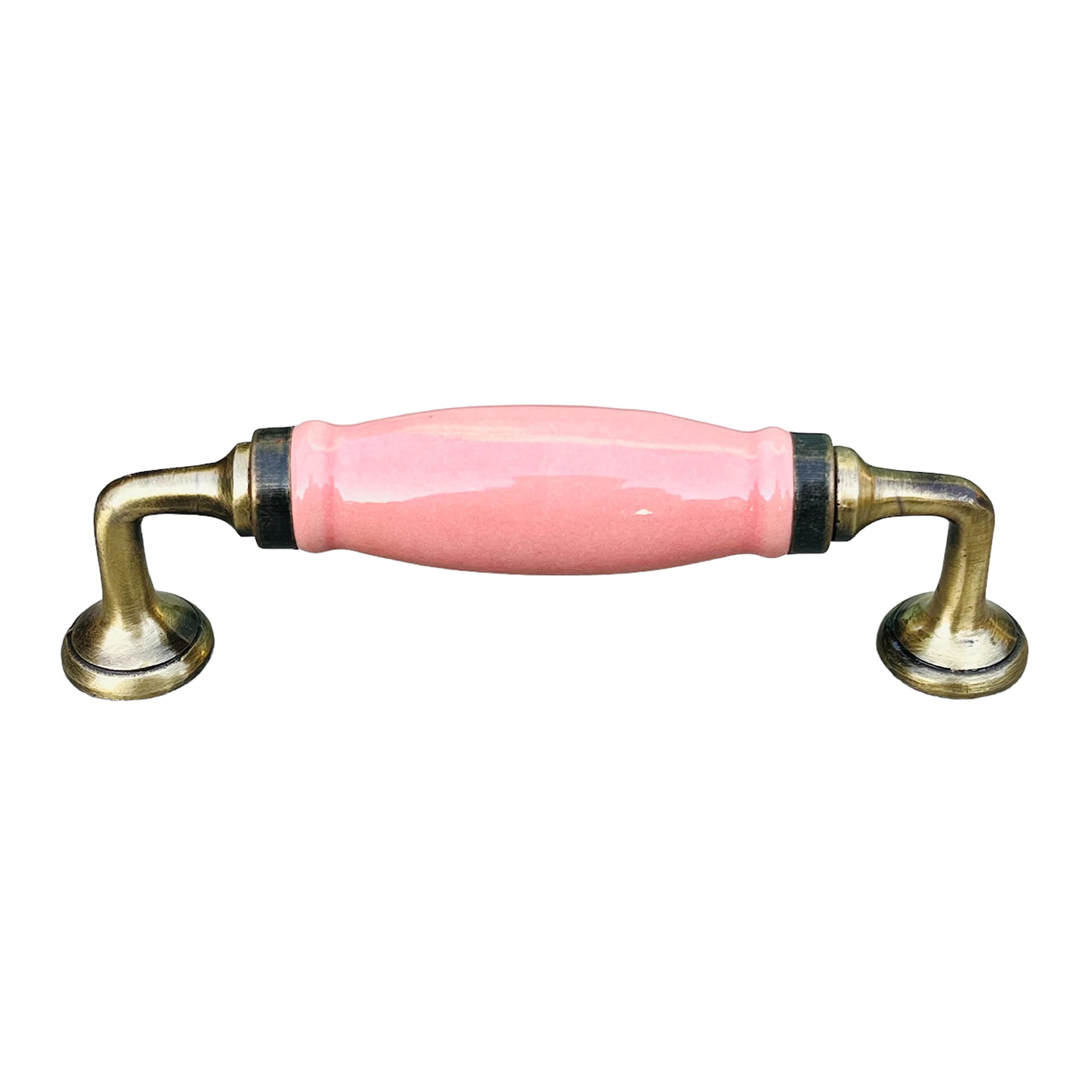 Maison Belle Ceramic Door Handle Gold Antique Finish - Scratch Proof 100% (Size 6 Inch, Sky Blue) — Amazon image 12
