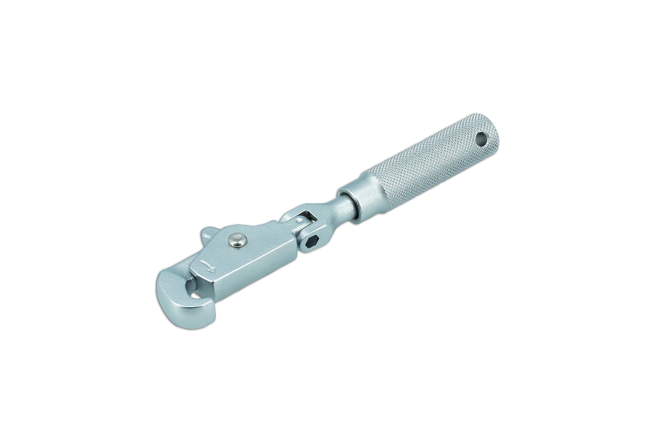 LASER 8704 Threaded Rod Wrench Steel Swivel Handle Knurled Grip 10mm Studs