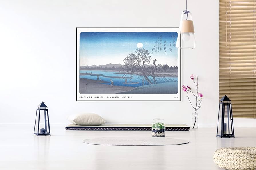 アートポスター：７３灯籠と黄色いゆりの群生 アートポスター：73灯籠と黄色いゆりの群生 図工パーク | 倉敷