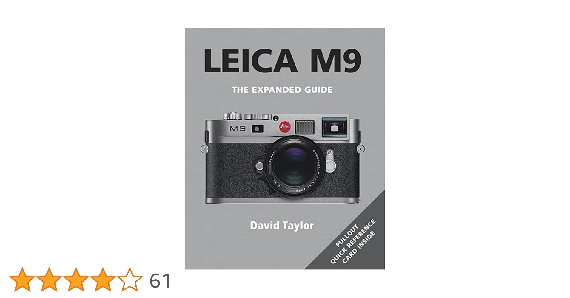 Amazon | Leica M9 (The Expanded Guide) | Taylor, David | Equipment