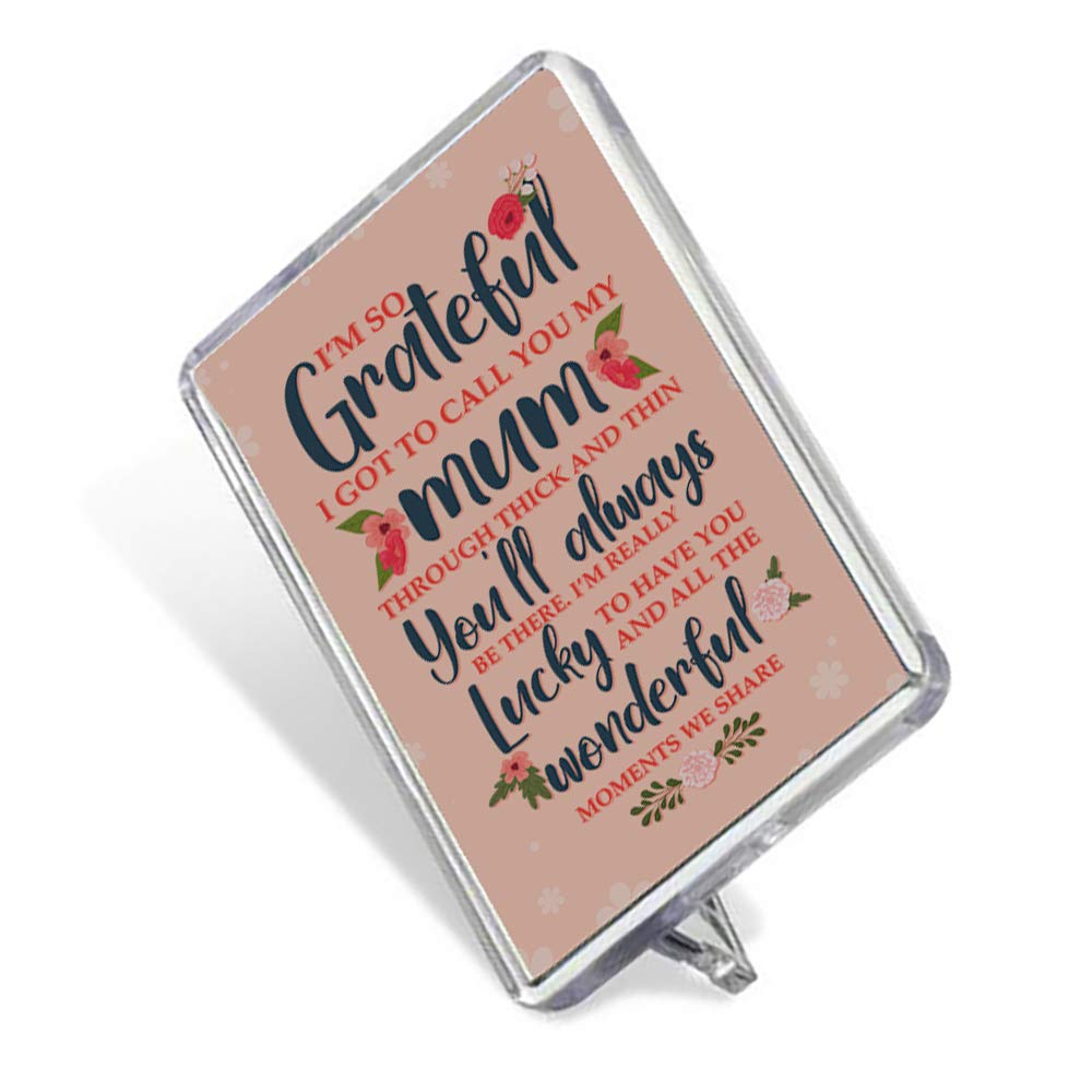 I'm so Grateful to call you my mum Fridge Magnet, Mother’s Day special Lovely Message to Mum, Mummy, Mom, Godmother, Grandma.