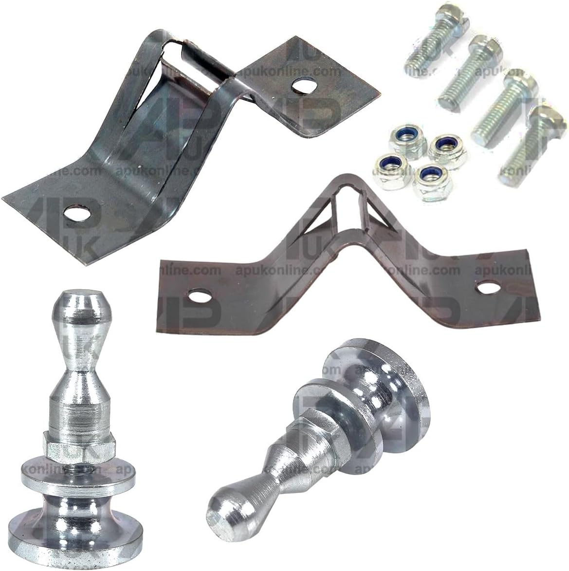 2x Grill Stud & Retainer Fixing Clip Replacement for Ford New Holland 4000 5000 7000 Tractor