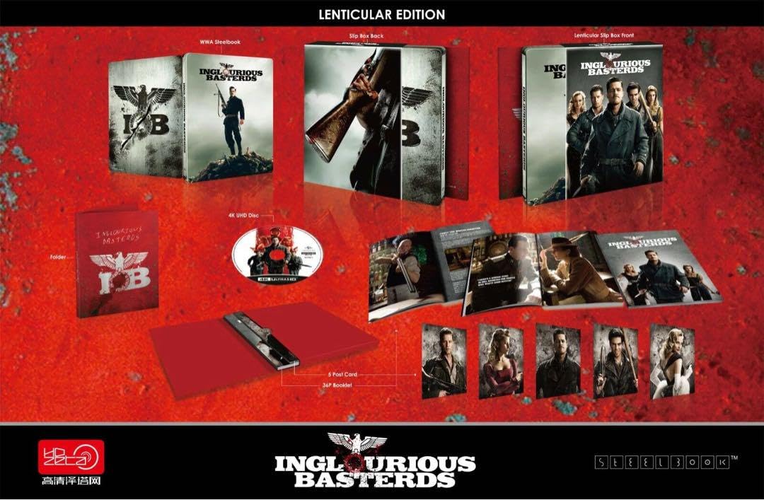 Amazon.co.jp: hdzeta 海外版 イングロリアス・バスターズ スチール 