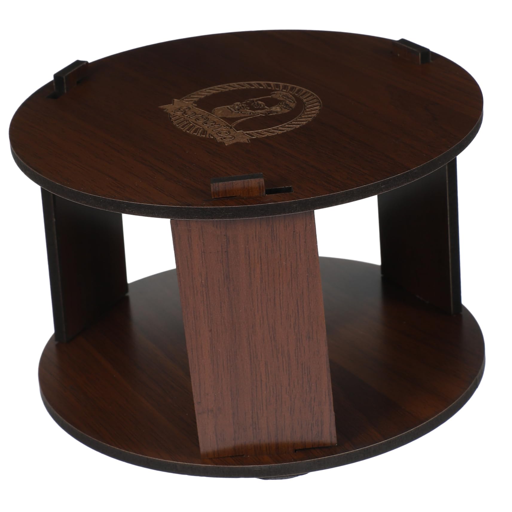 5 Piezas Tubo De Soporte De Papel Para Cuello Soporte Dispensador De Papel Para Correa De Muñeca De Peluquero Portarrollos De Cuello De Peluquero Salón Madera Didiseaon