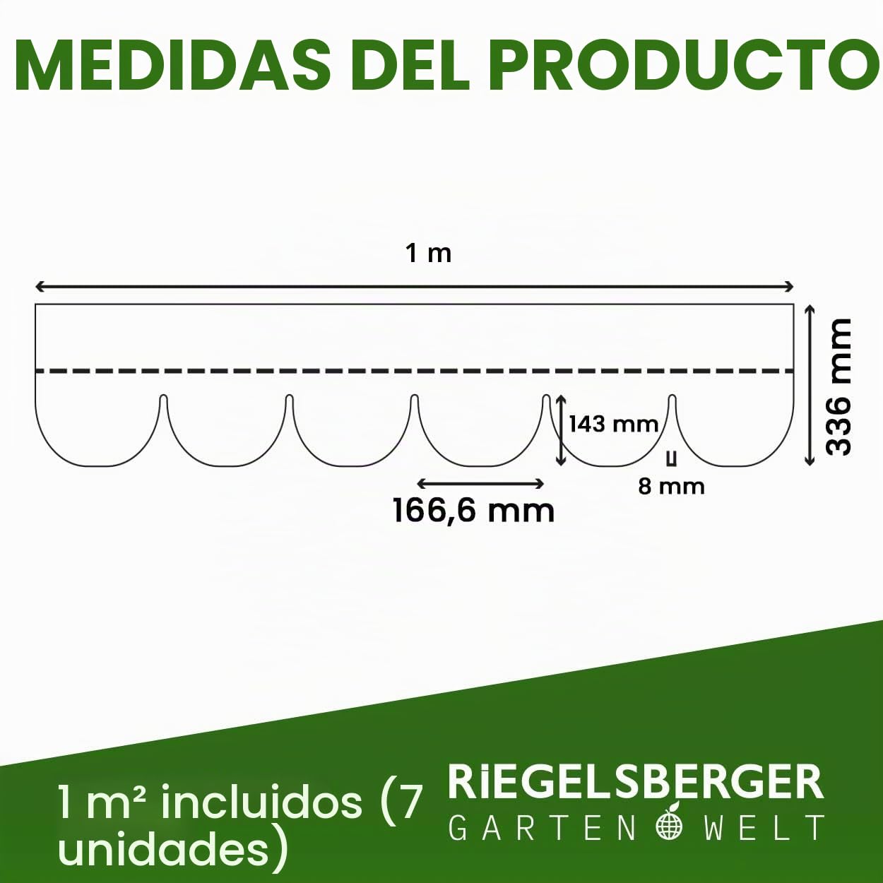 Gartenpirat Tejas bituminosas Teja Plana Negra 1 m² Tejas para casetas de jardín, cobertizos, cenadores y aparcamientos Cubiertos