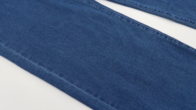 Jean Taille Haute Femme - Coupe Droite, Délavé Vintage, élastique, Pour Un Style Décontracté Quotidien