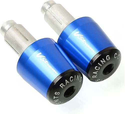 Miniatura 2 de Motorcycle Accessories CNC Aluminum 22MM Handlebar Grips Handle Bar Cap End Plugs for Suzuki DL650V-STROM VSTROM 2004-20 Powersports Bar Ends