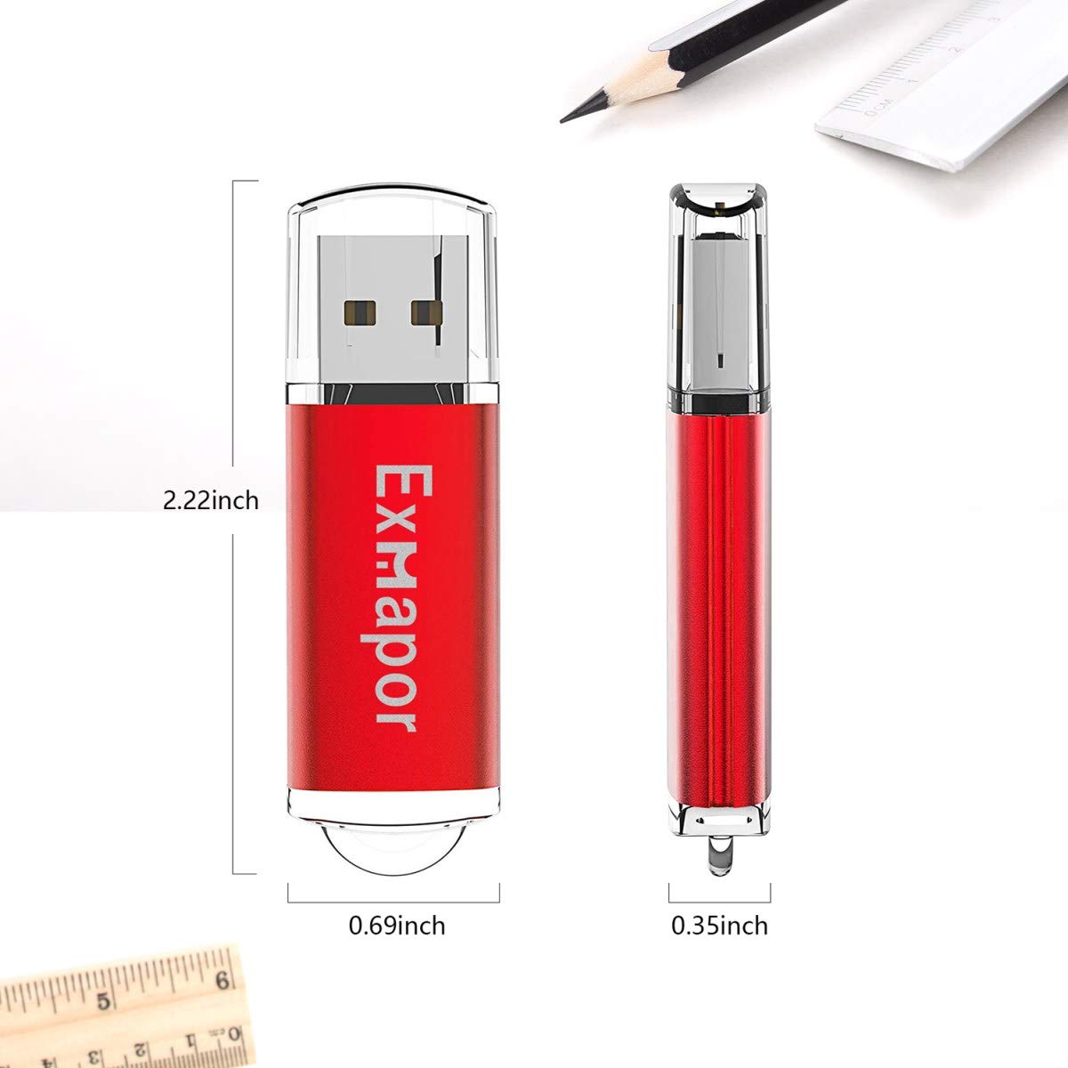 Lot De 16 Clés USB Variées 256 Mo à 4 Go Kingston Marques Diverses Non Testées