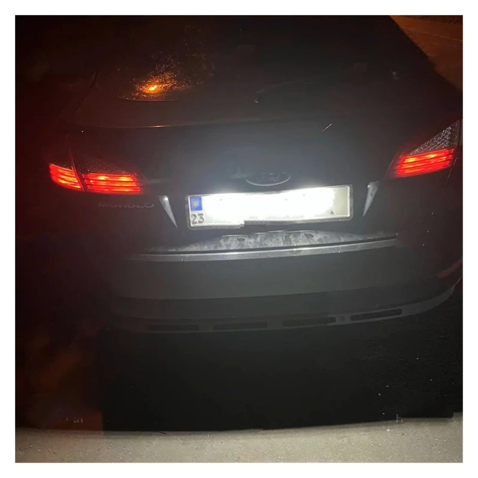 Luci Targa Per Jaguar Per XF XJ X250 2007-2016 Accessori Canbus Nessun Errore Lampada Auto LED Luce Targa