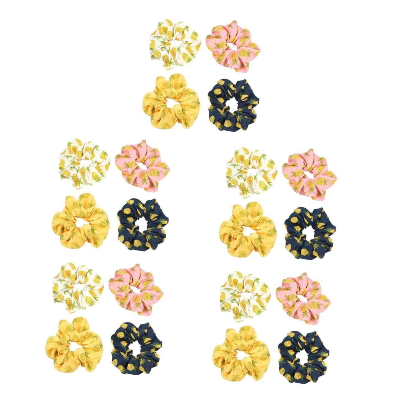 Healeved 20piezas Scrunchies De Colores Elásticos Para Mujeres y Niñas Coleteros De Alta Elasticidad Para Peinados Para Fiestas y Uso Diario Incluye Tonos