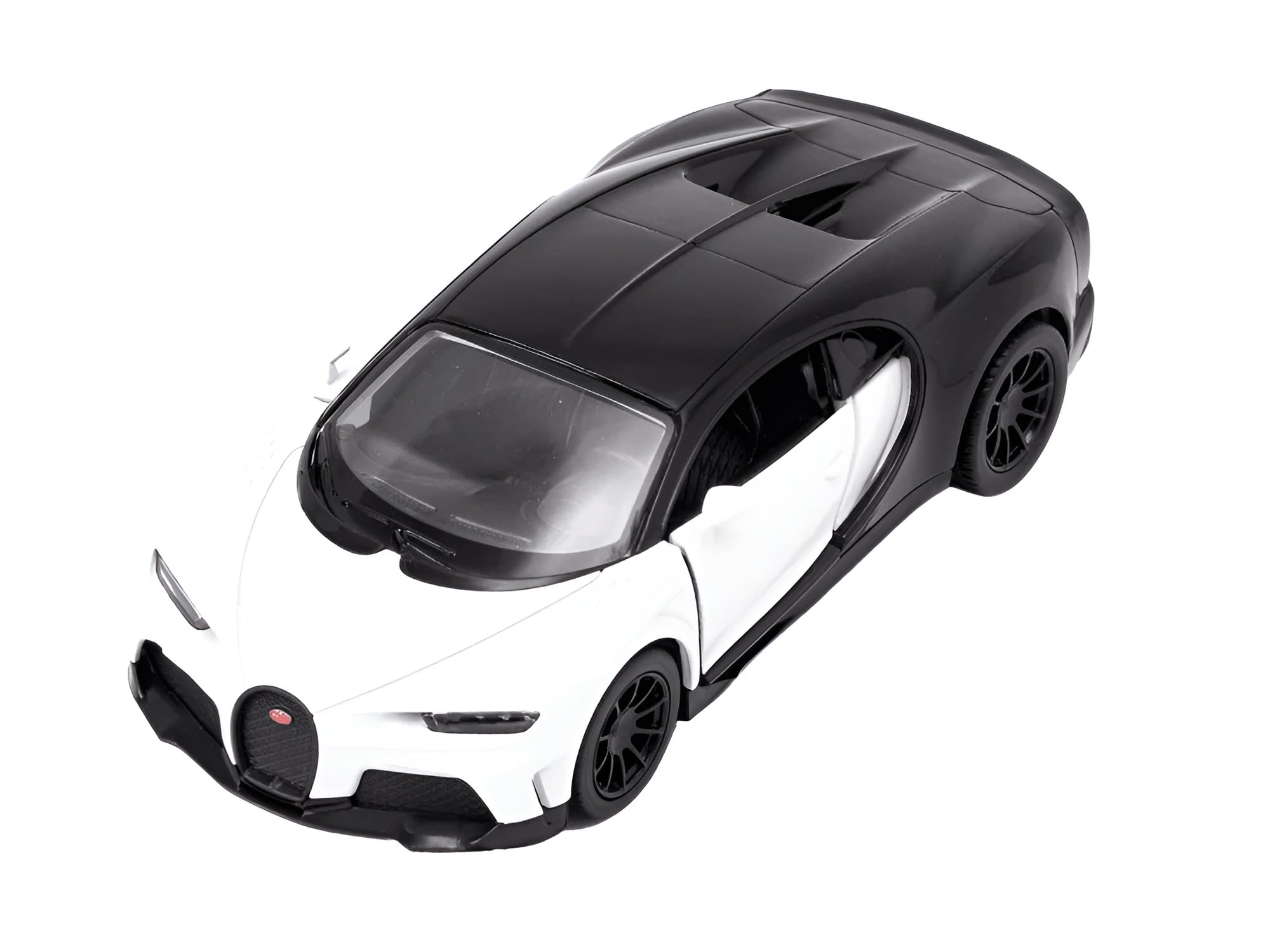 Easy Toys Car model Compatible with Bugatti Supersport. Scale Toy Car with Opening Doors. Car modeling. (White Chiron)