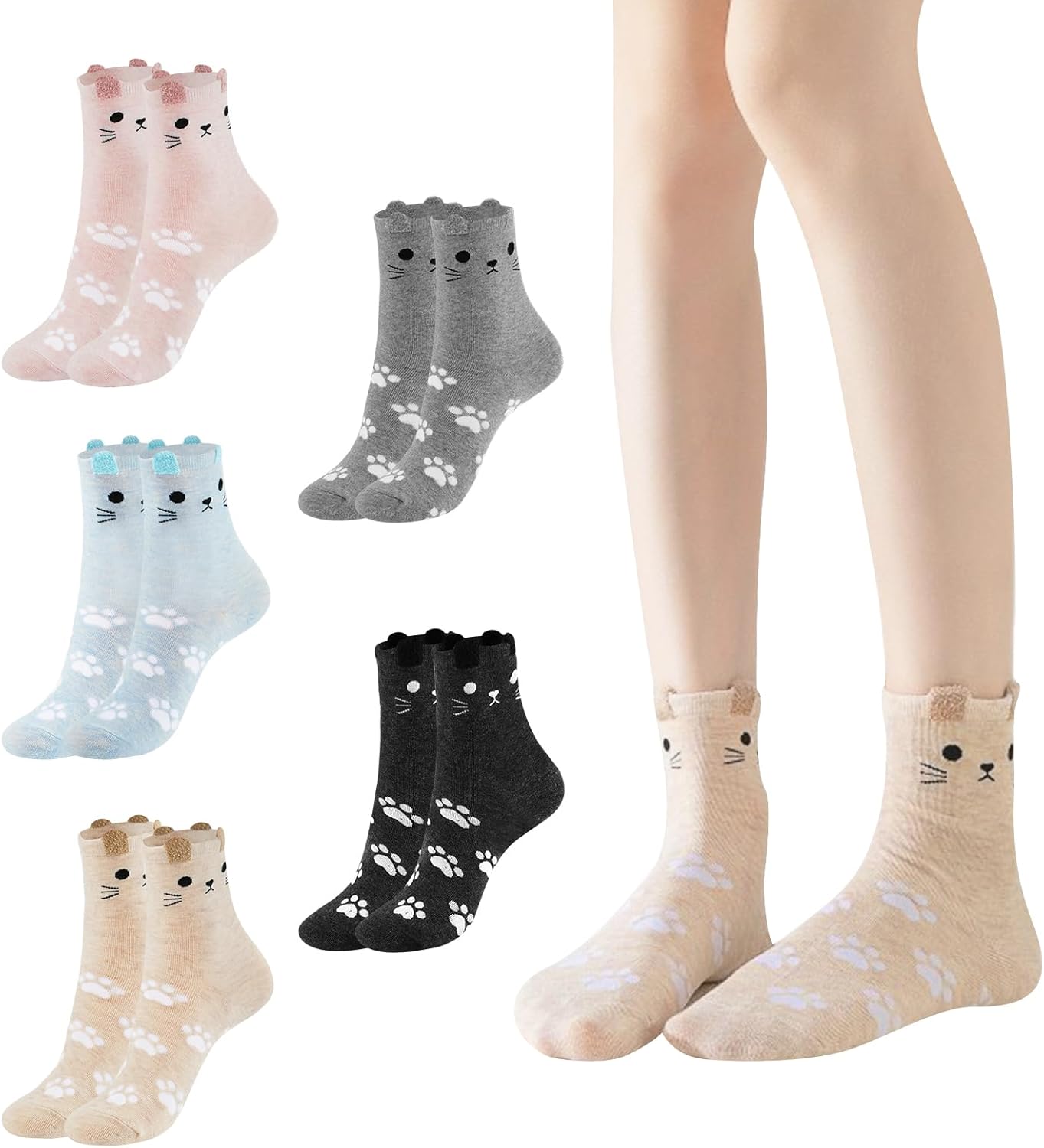 Calcetines YOYOU para Mujer, Divertidos y Casuales