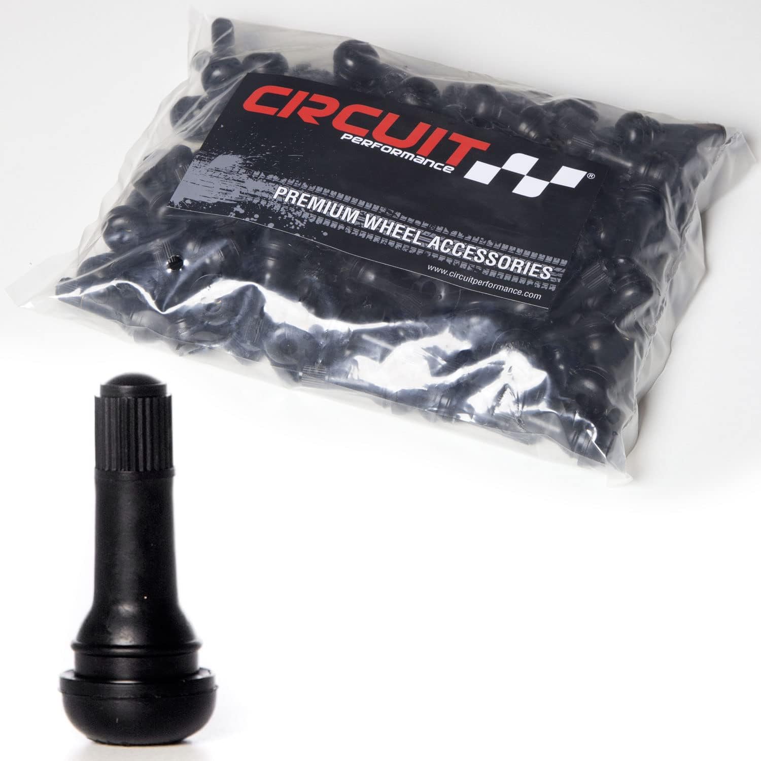 Black Rubber Valve Stems TR413 30mm (100 Pieces)