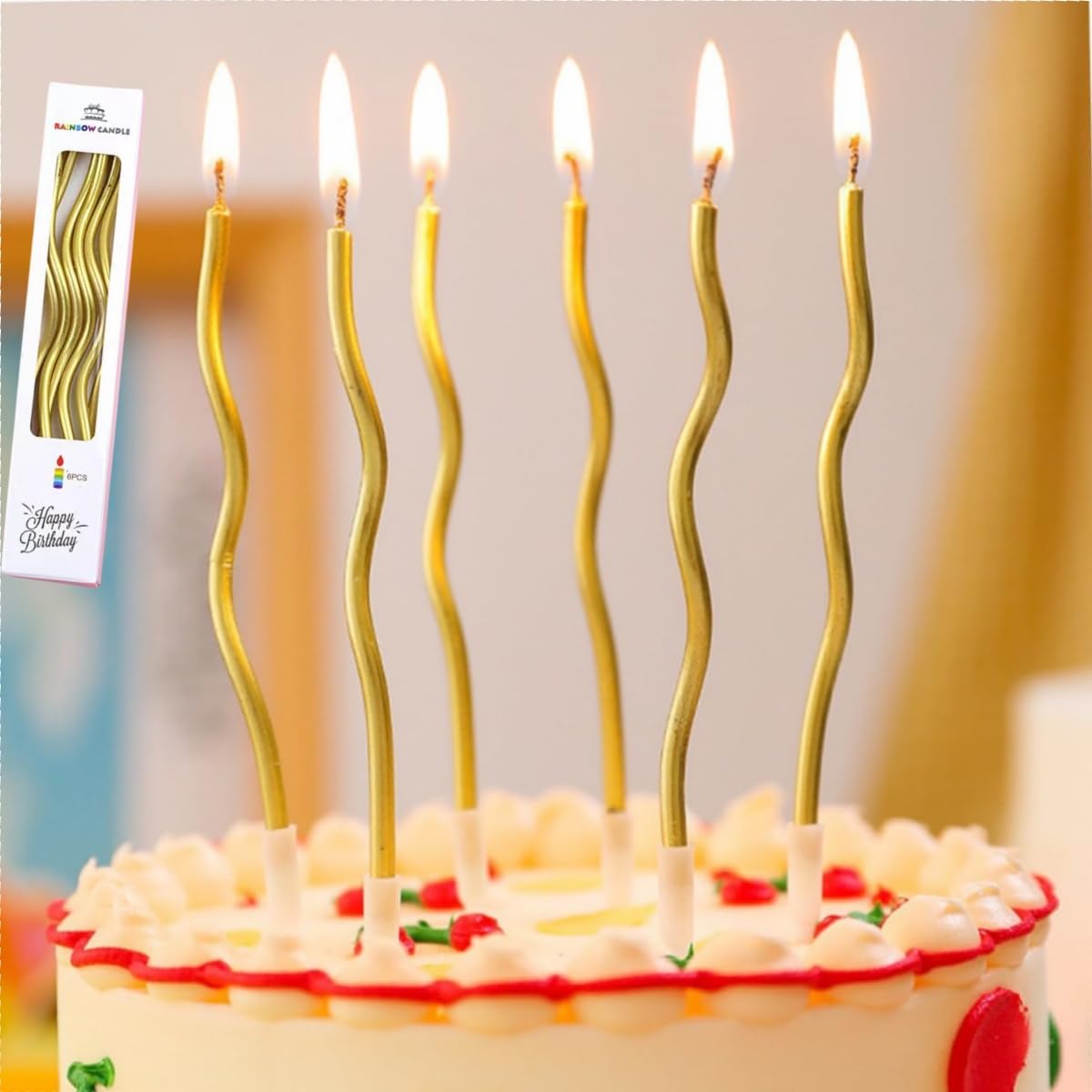 Bougies D'anniversaire - 24 Pièces - - Garden Seeds Market | Livraison