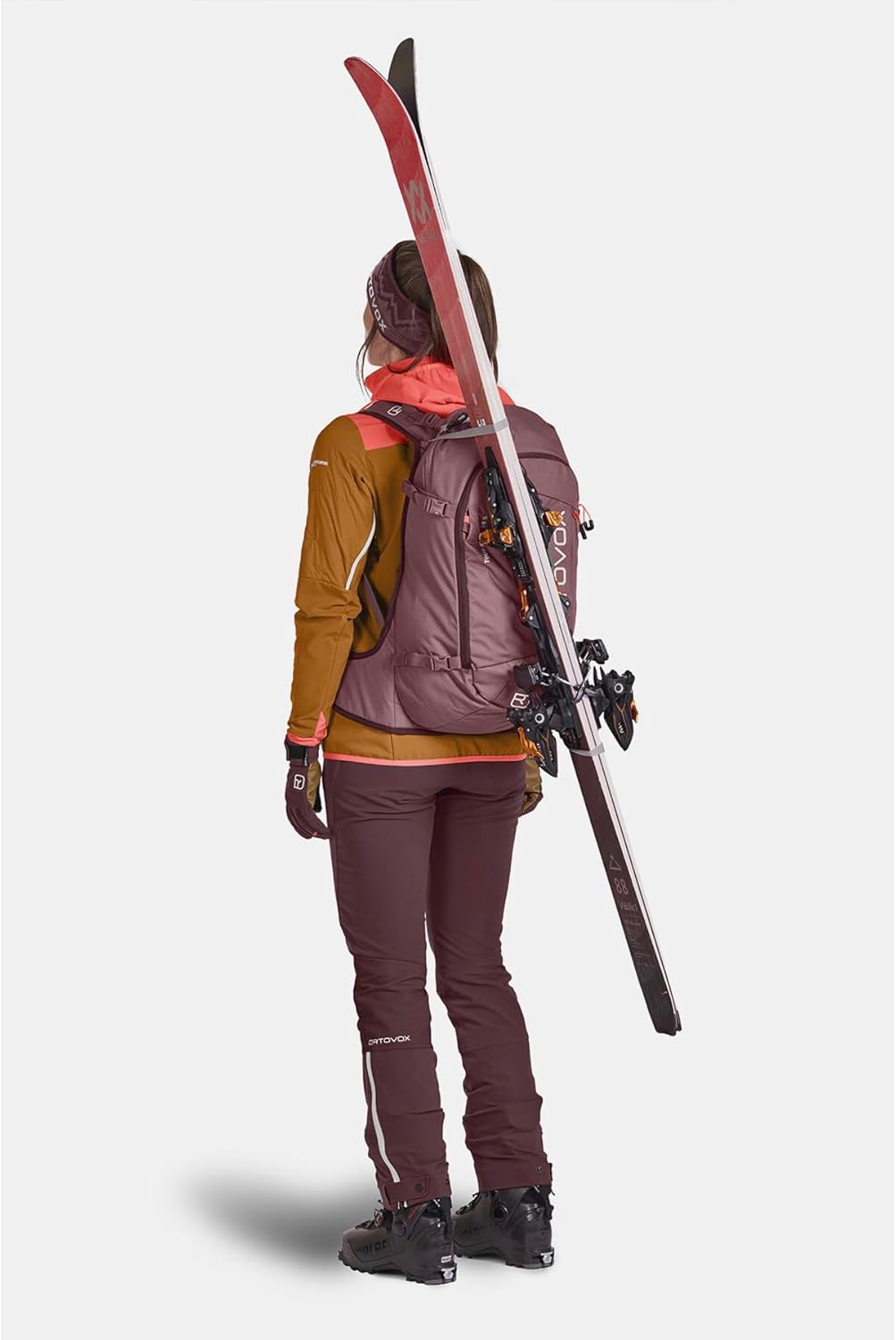 ORTOVOX Tour Rider 28L S Backpack, Freeride & Ski Pack for Shorter Backs, Long High Alpine Touring & Backcountry, Men & Women