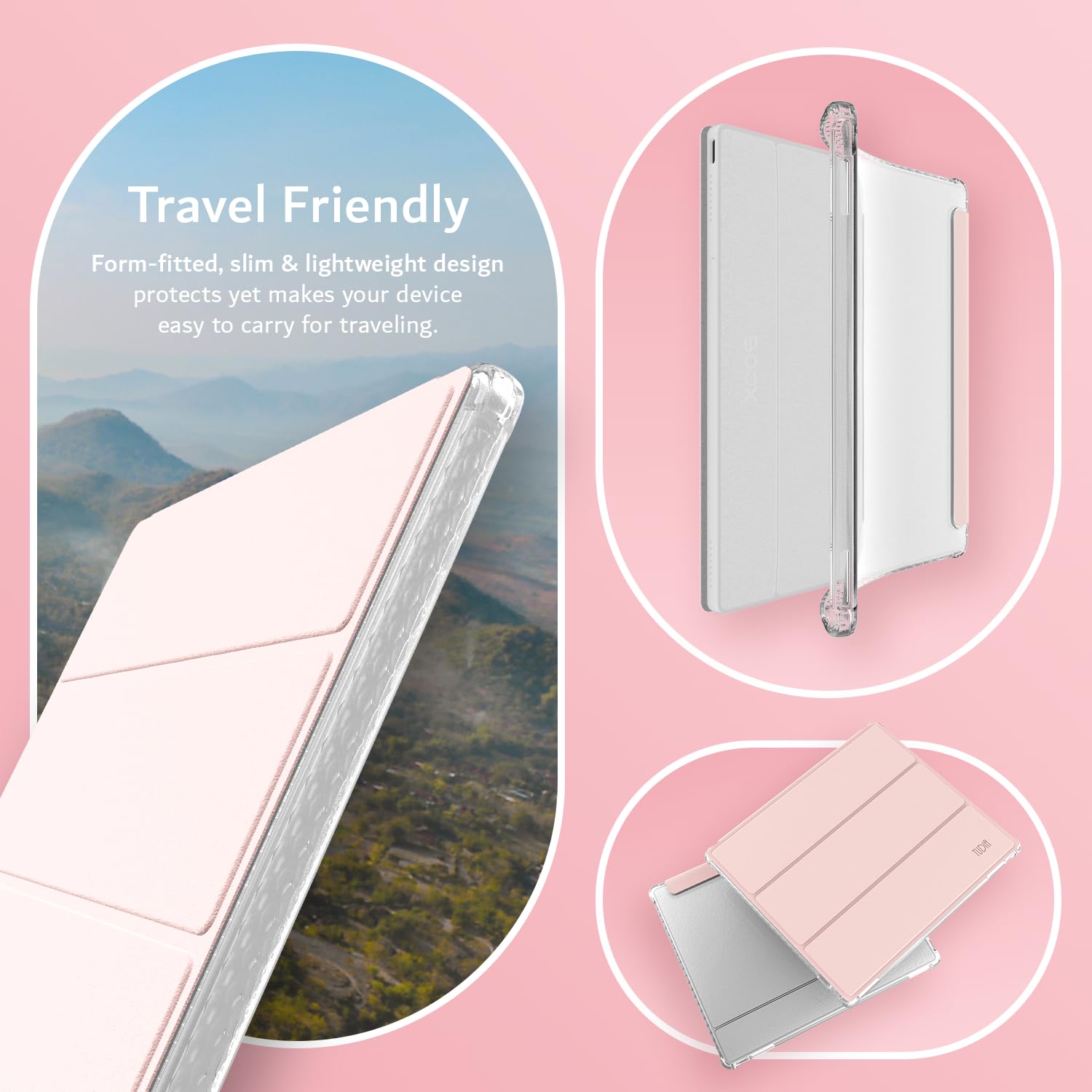 Amazon.co.jp: TUDIA SKN FLIP Onyx Boox Go 7 / Go Color 7 用 ケース 