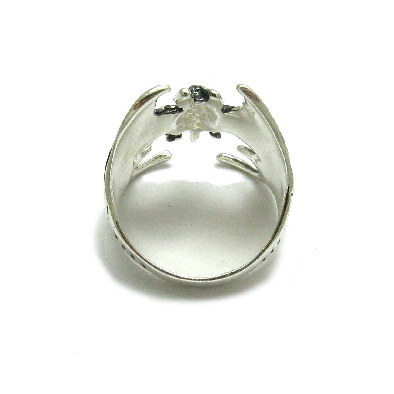 Silber ring Fledermaus Vampir 925 Empress Größe 54-75 R000492