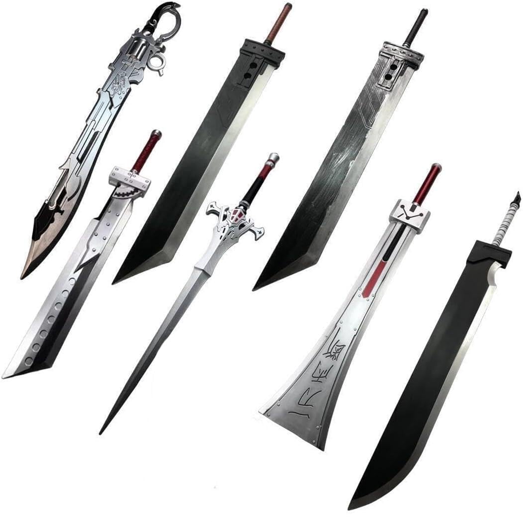 Amazon.co.jp: FF14 ファンタジー コスプレ道具 クラウド・ストライフ