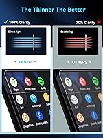 Vista 246 de Protector de pantalla de coche para Ford Edge 2024 2025 2023 2022 2021 (SE/SEL/ST-Line/Titanio/ST) Accesorios Protector de pantalla de vidrio