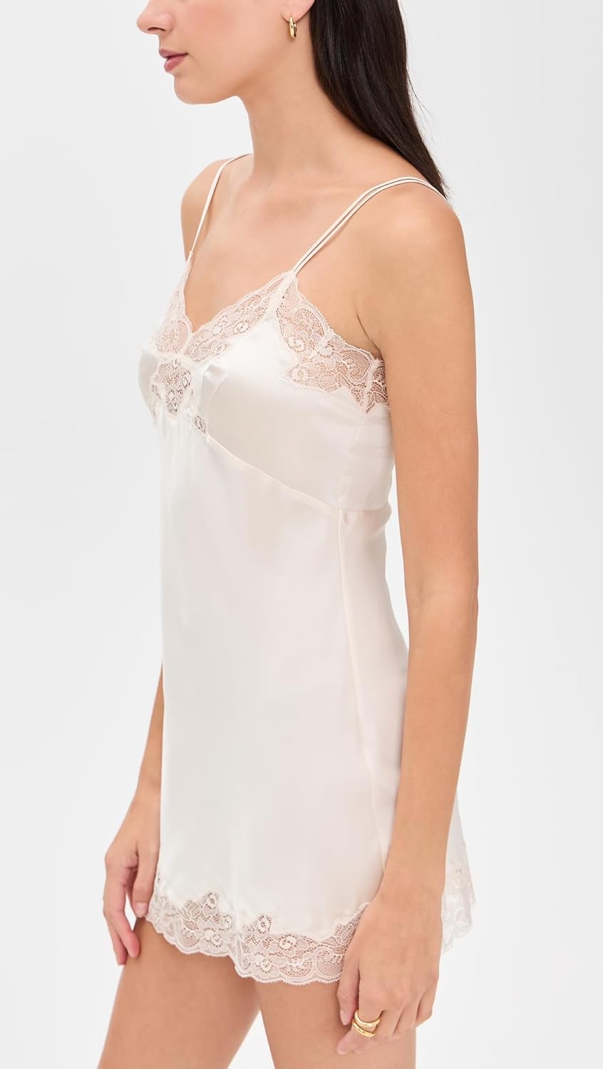 Only Hearts Women's Silk Charmeuse Mini Slip