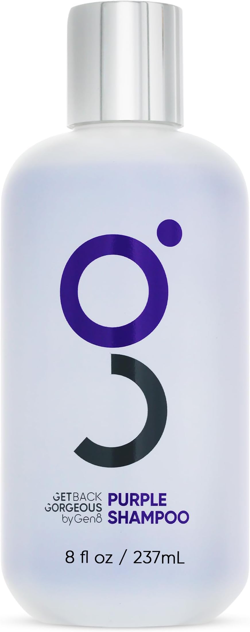 Purple Shampoo for Blonde Hair - Instantly Eliminate Brassiness & Yellows - Brighten Blonde, Silver & Grey w/Celebrity Stylist Created Purple Toning Shampoo - 8oz - FDA Approved