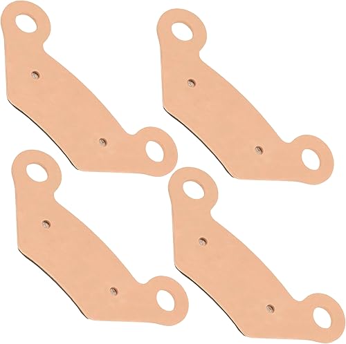 Miniatura 4 de Caltric 2 pastillas de freno delanteras o traseras compatibles con John Deere 4X2 4X4 Gator Hpx Diesel después de 090000