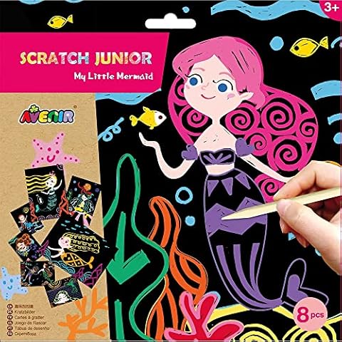 Avenir CH1677 Scratch Junior Little Mermaid, Mixed Colours Cover