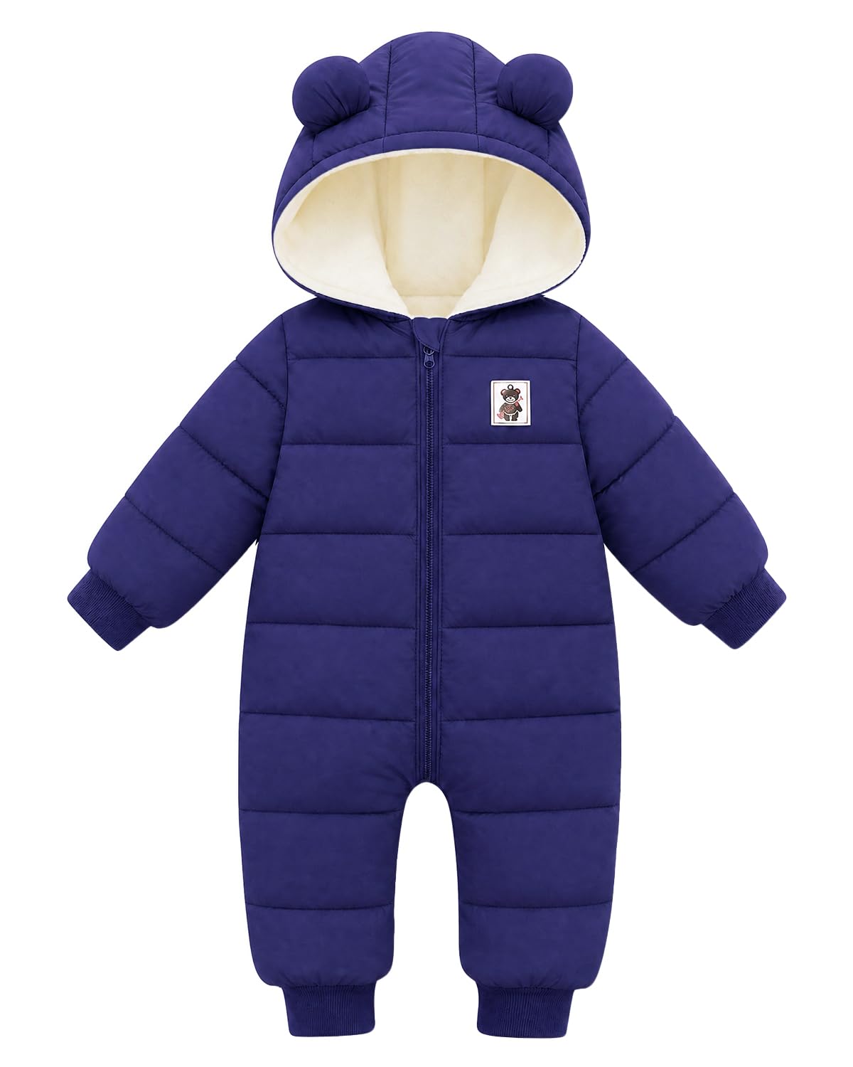 WYTbaby Tuta da neve con cappuccio