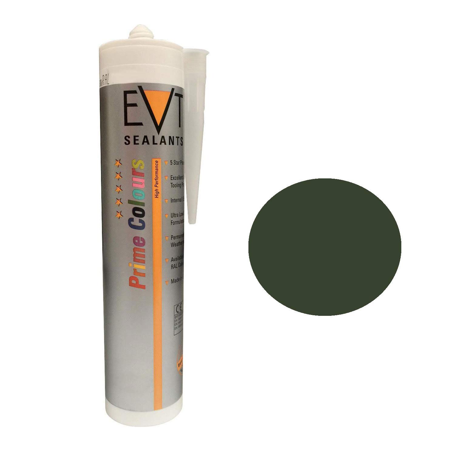 EVT Prime Colour - Silicone (RAL Coloured Silicones) (RAL 6020 Chrome Green)