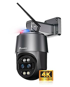 Amazon.com : Ctronics [10X Hybrid Zoom] Dual-Lens 4K 8MP