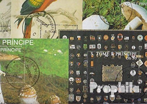 Prophila Collection Sao Tome E Principe 10 Various minisheets (Stamps for Collectors)