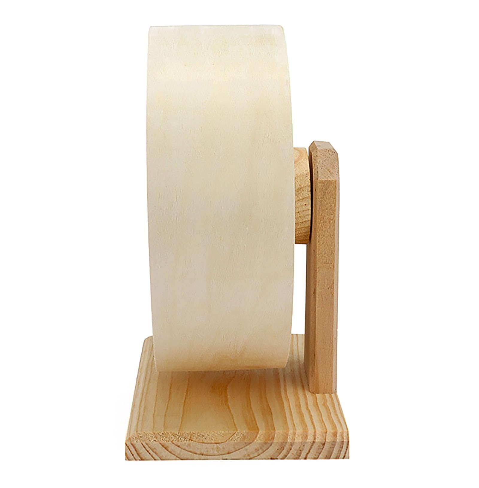 OMEM Roue d'exercice pour hamster, petits animaux en bois pour rat, cochon, chinchilla, gerbille, etc., L
