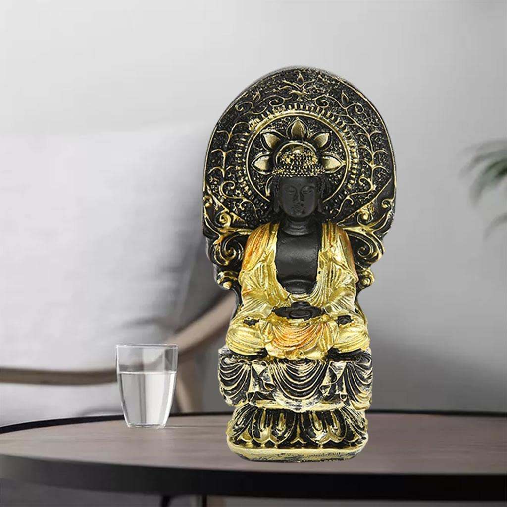 Amazon｜Homyl 中国の菩薩仏像の置物ヨガホーム｜仏像