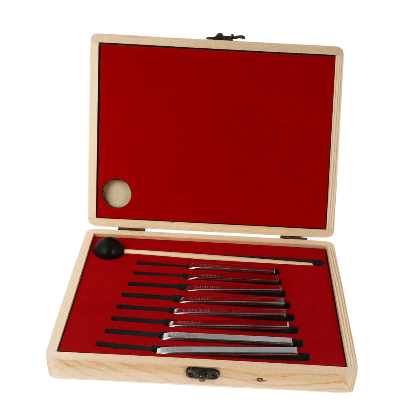 Healifty Stimmgabel aus Aluminium 8 Stück für Violine Gitarre Musikinstrumente Professionelles Stimmgerät Langlebig Präzise Klangstimmung