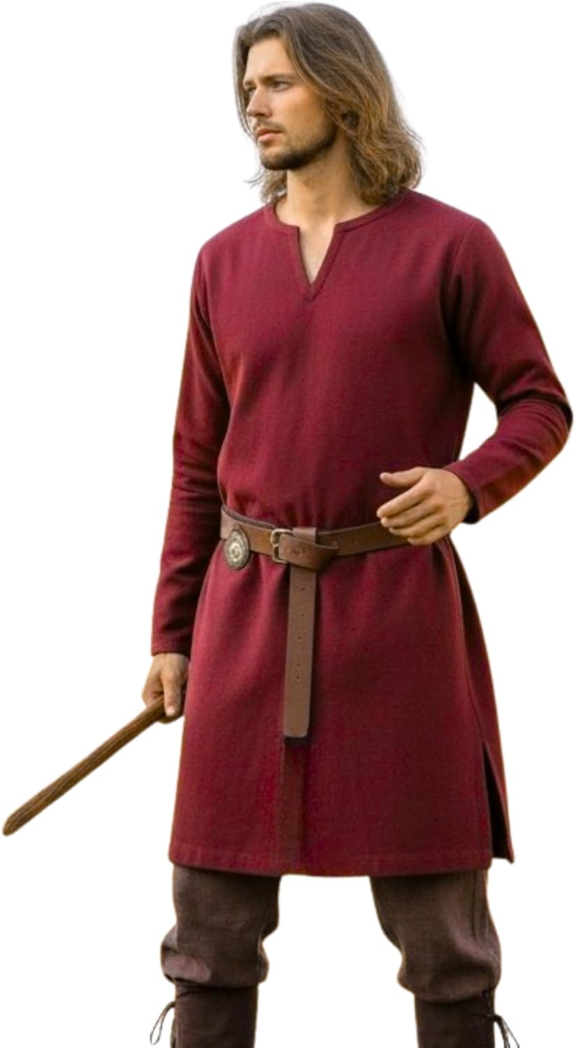 Calvina Costumes Odin Medieval, Viking and LARP Undertunic Made in Turkey