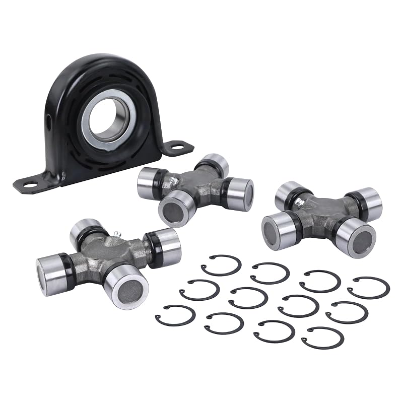 Kit de Rolamento de Suporte do Eixo Cardã e Juntas Universais Xiaoyudou para Ford F-250/F-350 Super Duty 4WD/RWD 1999–2010 – 1 kit