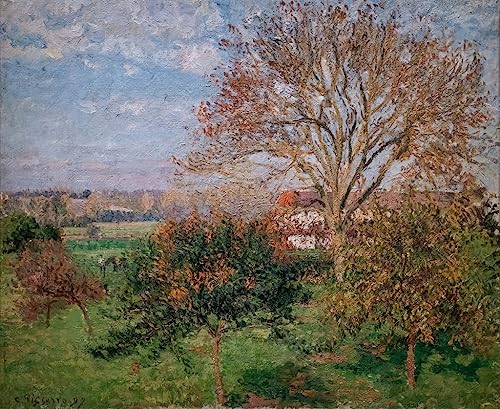 Tableaux Graffiti Art Mural Pissarro pour Salon Moderne et Chaleureux