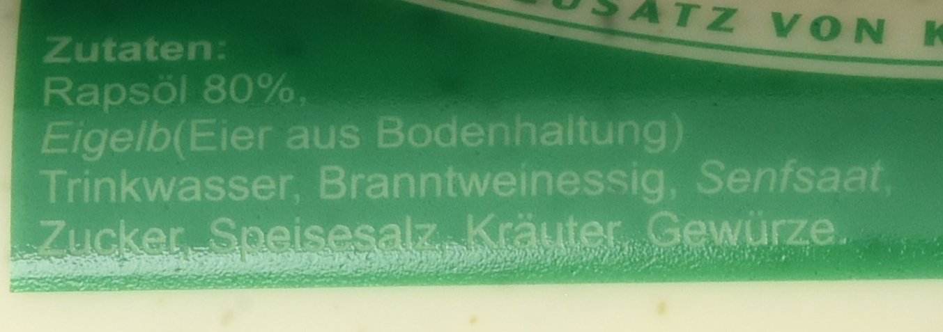 LUVAT Delikatess-Remoulade 80%, 12er Pack (12 x 875 g)