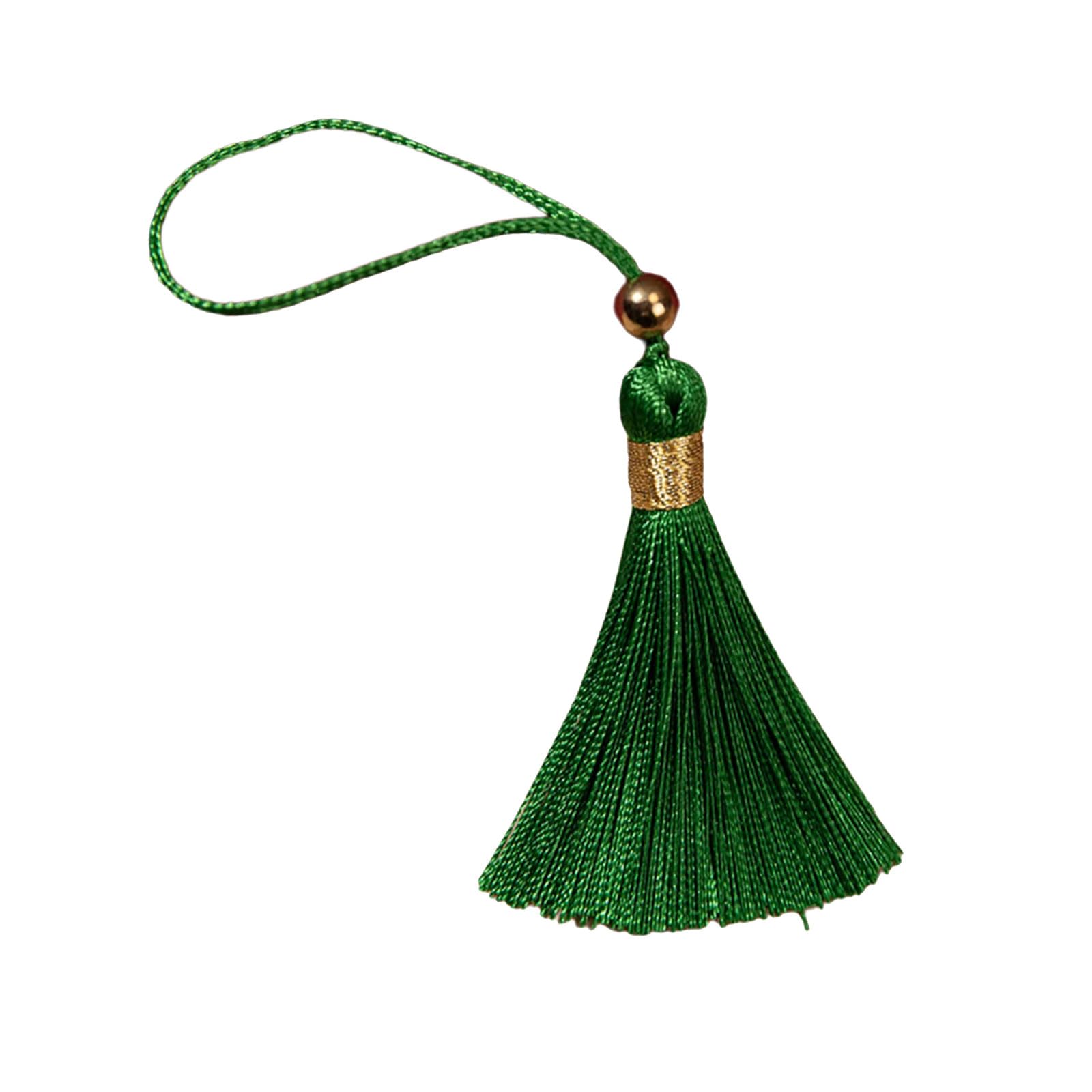 NEWFT Practical Sturdy Polyester Materials Tassels Pendant in Vibranting Color Accesosry for Jewelry and Home Decoration