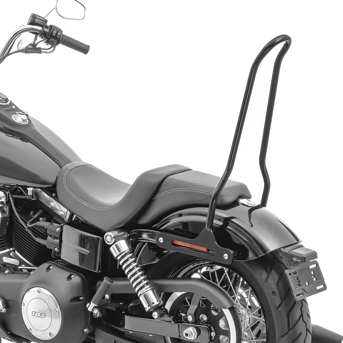 Sissybar kompatibel mit Harley Davidson Dyna Street Bob/Low Rider S 09-17 Craftride Tampa