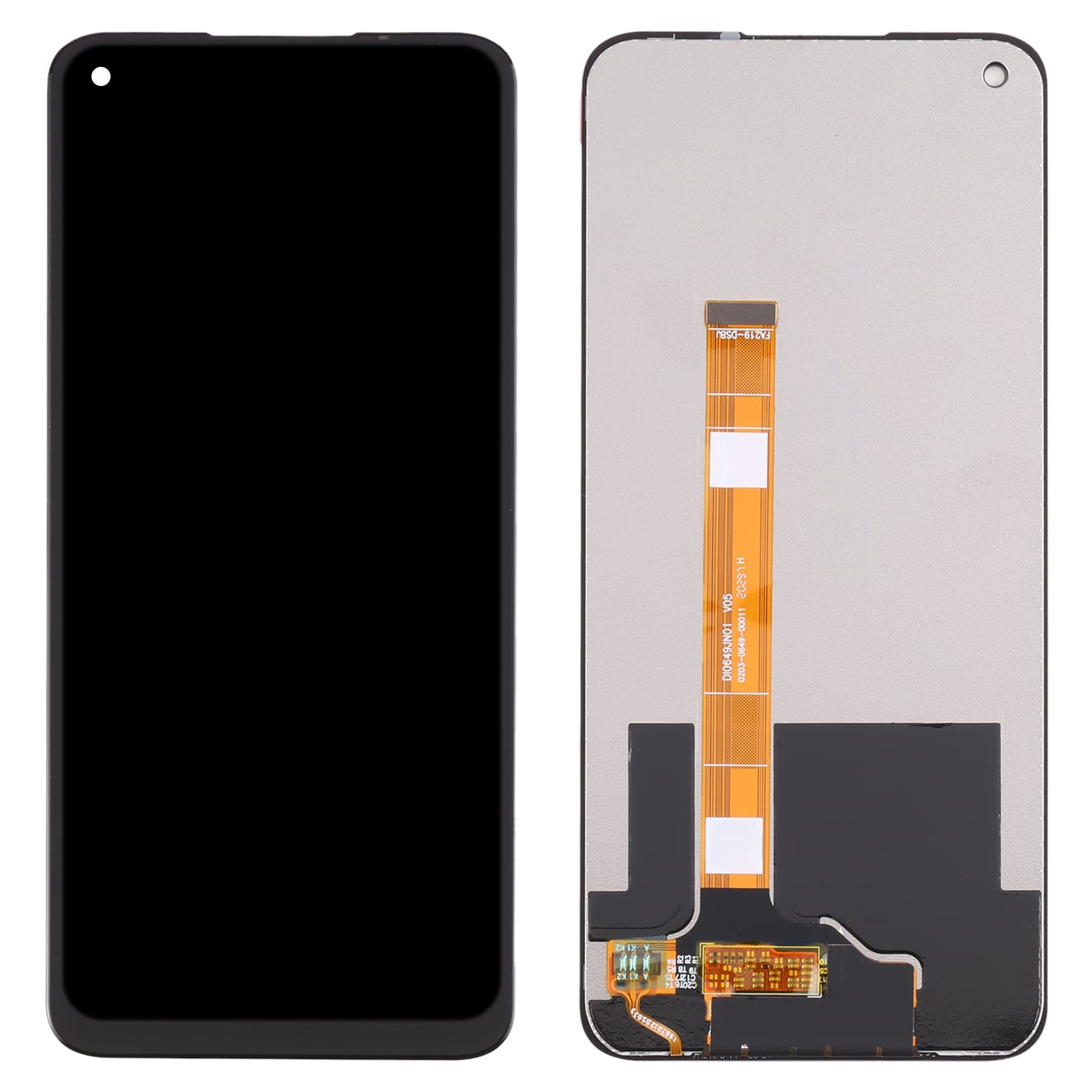 Écran Complet Oppo A72 5G / A73 5G Noir - Pièce Détachée D'occasion