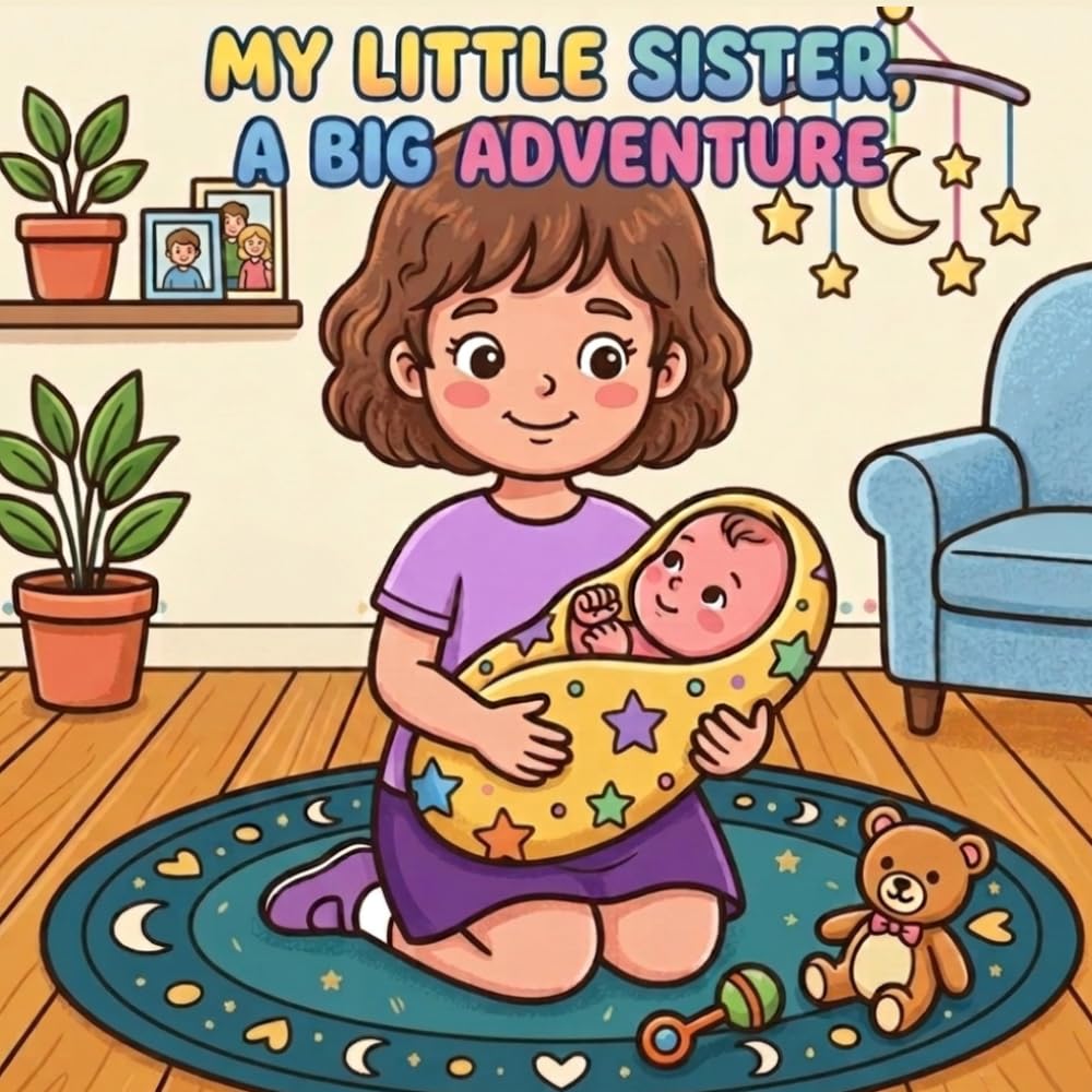 MY LITTLE SISTER, A BIG ADVENTURE: I'm a New Big Sister - A Coloring Adventure Celebrating the Bond Between Siblings